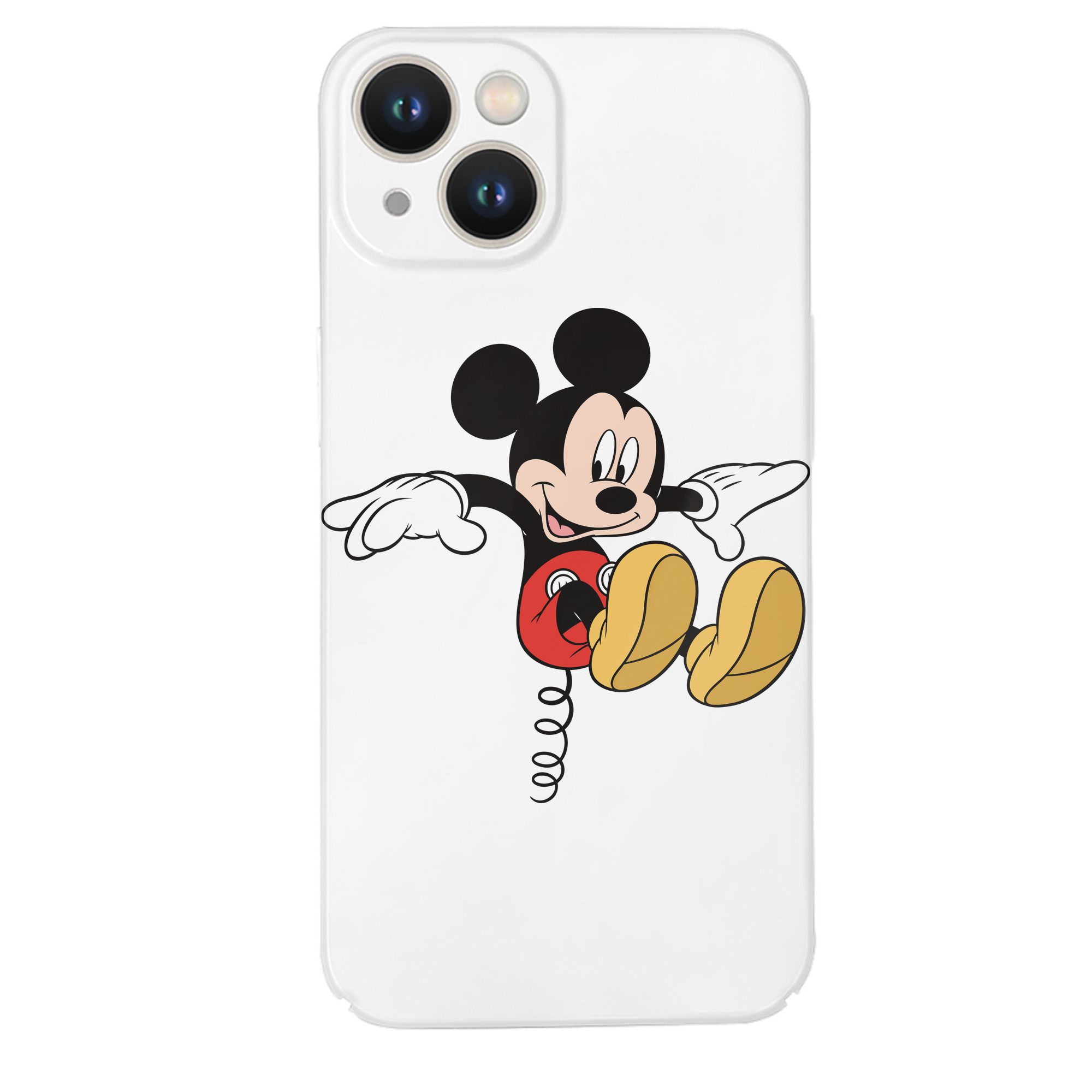 （画像用） ミッキーマウス Mickey Mouse 【iPhone 14シリーズ対応】ハードケース